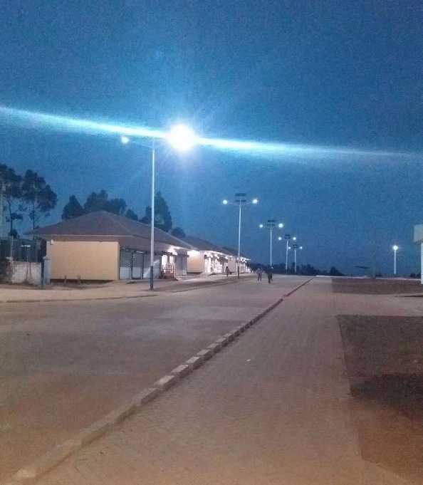定日县非洲科特迪瓦太阳能路灯工程